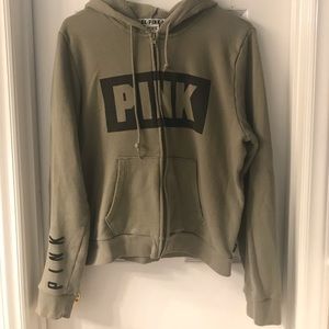 Pink hoodie large Euc